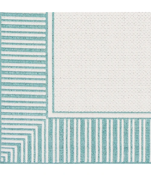 LIVABLISS Alfresco Teal ALF-9680 2ft.5in. x 11ft.10in. Rect. Rug
