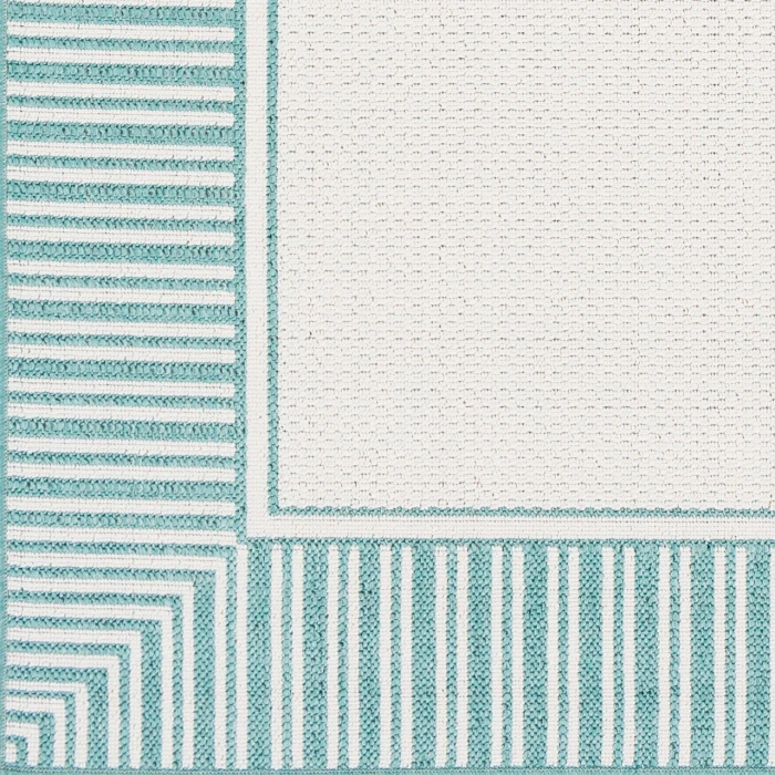 LIVABLISS Alfresco Teal ALF-9680 2ft.5in. x 11ft.10in. Rect. Rug