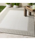 LIVABLISS Alfresco Taupe ALF-9681 7ft.3in. x 7ft.3in. Round Rug