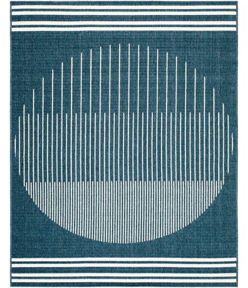 Alfresco ALF-9689 53" x 53" Machine Woven Rug