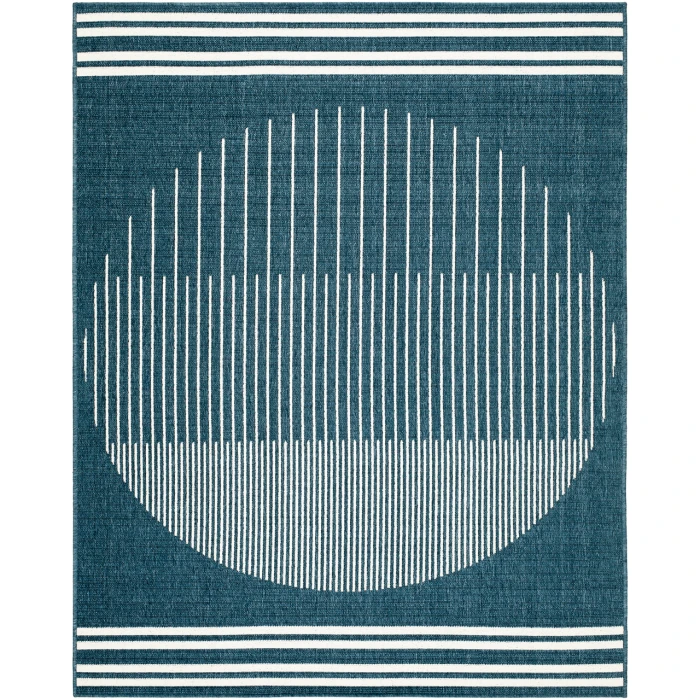 Alfresco ALF-9689 73" x 73" Machine Woven Rug