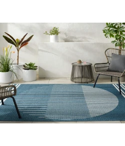 Livabliss Alfresco ALF-9689 5 ft. 3 in. x 5 ft. 3 in. Round Rug