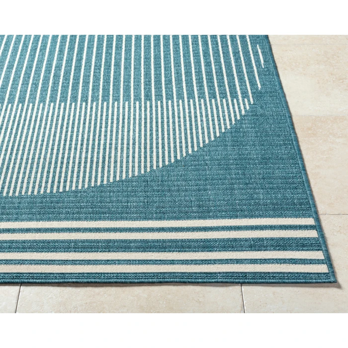 Alfresco ALF-9689 73" x 73" Machine Woven Rug