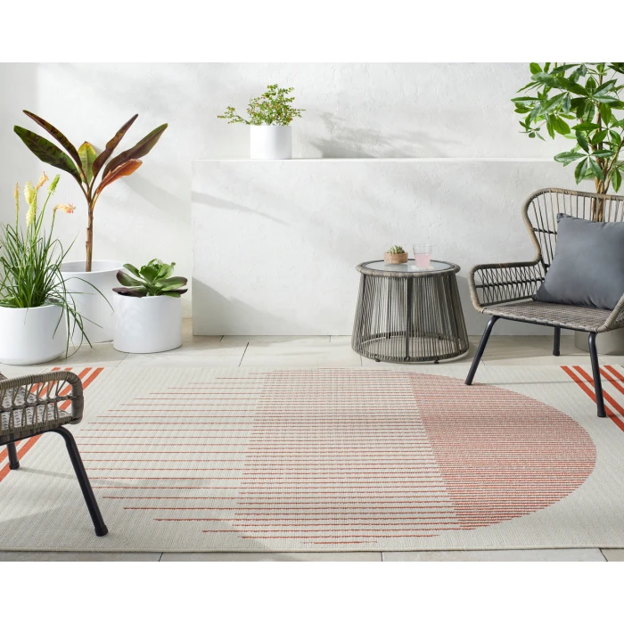 Alfresco ALF-9690 810" x 1210" Machine Woven Rug