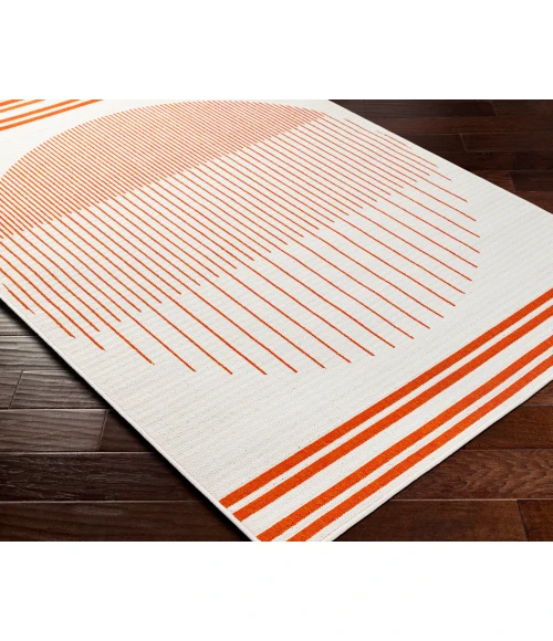 Alfresco ALF-9690 53" x 53" Machine Woven Rug