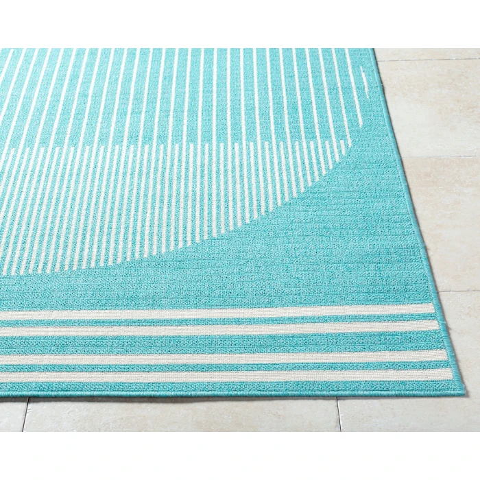 Alfresco ALF-9691 73" x 106" Machine Woven Rug