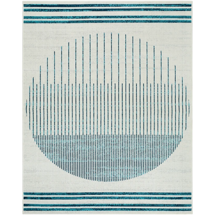 Alfresco ALF-9692 73" x 106" Machine Woven Rug
