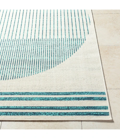 Alfresco ALF-9692 53" x 53" Machine Woven Rug