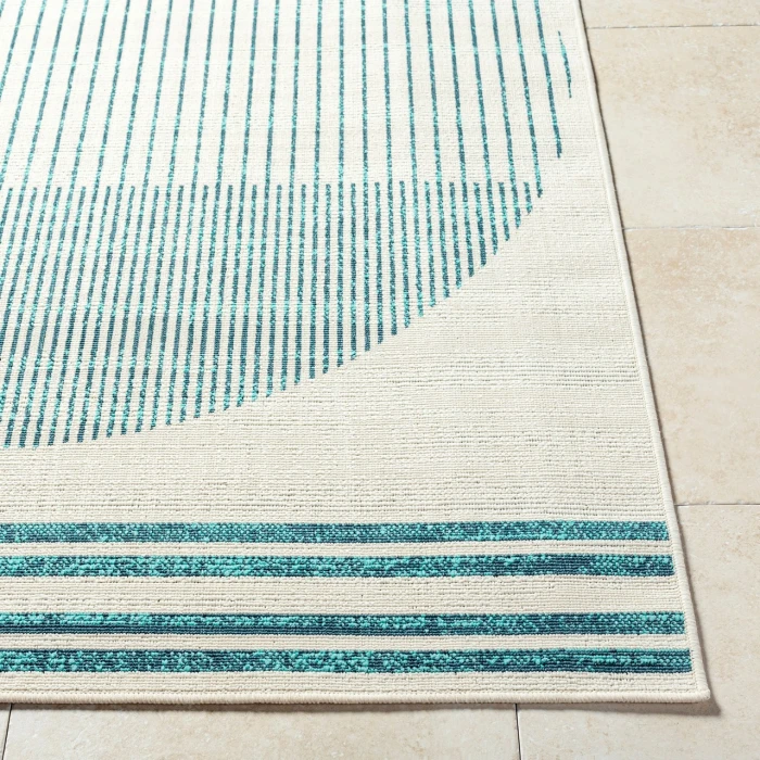Alfresco ALF-9692 73" x 106" Machine Woven Rug