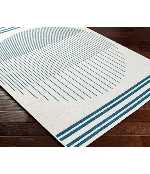 Alfresco ALF-9693 53" x 53" Machine Woven Rug