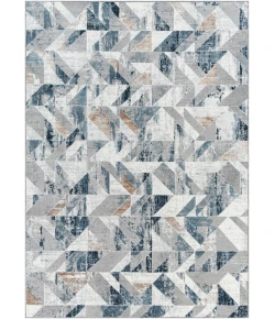 Livabliss Allegro ALG2302 Ivory Sky Blue Area Rug 9 ft. 2 in. X 12 ft. Rectangle