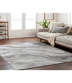 Livabliss Allegro ALG2319 Ivory Charcoal Area Rug 5 ft. 3 in. X 7 ft. Rectangle