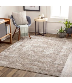 Livabliss Allegro ALG2327 Beige Light Grey Area Rug 5 ft. 3 in. X 7 ft. Rectangle