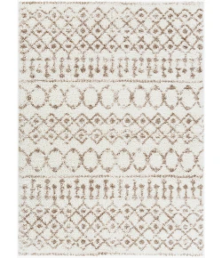 Livabliss Aliyah Shag ALH2303 Beige Cream Area Rug 5 ft. 3 in. X 7 ft. 3 in. Rectangle