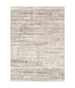 Livabliss Aliyah Shag ALH2305 Cream Medium Gray Area Rug 5 ft. 3 in. X 7 ft. 3 in. Rectangle