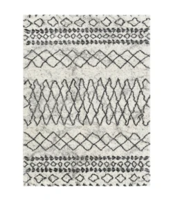 Livabliss Aliyah Shag ALH2311 Medium Gray Charcoal Area Rug 6 ft. 7 in. X 9 ft. Rectangle
