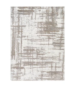 Livabliss Aliyah Shag ALH2312 Cream Camel Area Rug 5 ft. 3 in. X 7 ft. 3 in. Rectangle