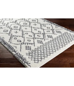 LIVABLISS Aliyah Shag White ALH-2314 5ft.3in. x 7ft. Rect. Rug