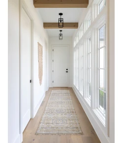 Surya Almeria ALM2301 Mustard Medium Gray Area Rug 3 ft. X 10 ft. Runner