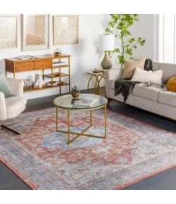 Livabliss Alanya ALY2300 Dark Brown Denim Area Rug 8 ft. 10 in. X 12 ft. Rectangle