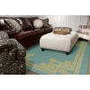 Surya Alameda AMD1010 Aqua Lime Area Rug 8 ft. X 11 ft. Rectangle