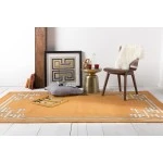 Surya Alameda AMD1016 Bright Orange Light Gray Area Rug 2 ft. X 3 ft. Rectangle