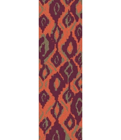 Beth Lacefield Alameda Orange AMD-1060 2 ft. 6 in. X 8 ft. Rect. Rug
