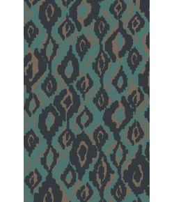 Surya Alameda AMD1063 Aqua Dark Green Area Rug 2 ft. X 3 ft. Rectangle