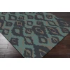 Surya Alameda AMD1063 Aqua Dark Green Area Rug 2 ft. X 3 ft. Rectangle