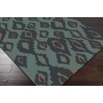 Surya Alameda AMD1063 Aqua Dark Green Area Rug 2 ft. X 3 ft. Rectangle
