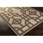 Surya Alameda AMD1070 Khaki Dark Brown Area Rug 2 ft. X 3 ft. Rectangle