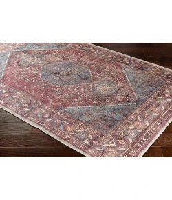 Livabliss Amelie AML2306 Dark Purple Denim Area Rug 2 ft. X 2 ft. 11 in. Rectangle