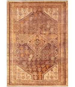 Livabliss Amelie AML2333 Dark Brown Saffron Area Rug 2 ft. 7 in. X 7 ft. 10 in. Runner