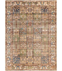 Livabliss Amelie AML2342 Dark Blue Grass Green Area Rug 2 ft. X 2 ft. 11 in. Rectangle