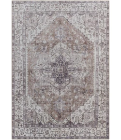 Livabliss Amelie AML2371 Medium Brown Light Sage Area Rug 2 ft. X 2 ft. 11 in. Rectangle