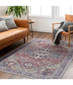 Livabliss Amelie AML2372 Burgundy Dark Purple Area Rug 8 ft. 10 in. X 12 ft. Rectangle