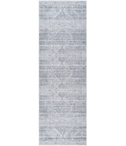 Livabliss Amelie AML2381 Off-White Charcoal Area Rug 2 ft. 7 in. X 7 ft. 10 in. Runner
