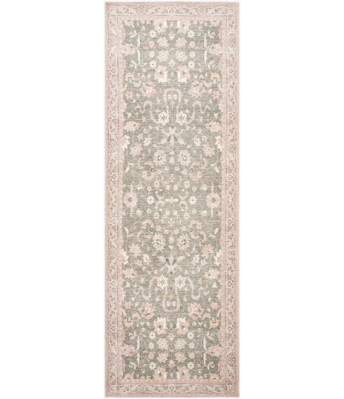Livabliss Amelie Medium Green AML-2392 2 ft. 7 in. X 7 ft. 10 in. Rect. Rug