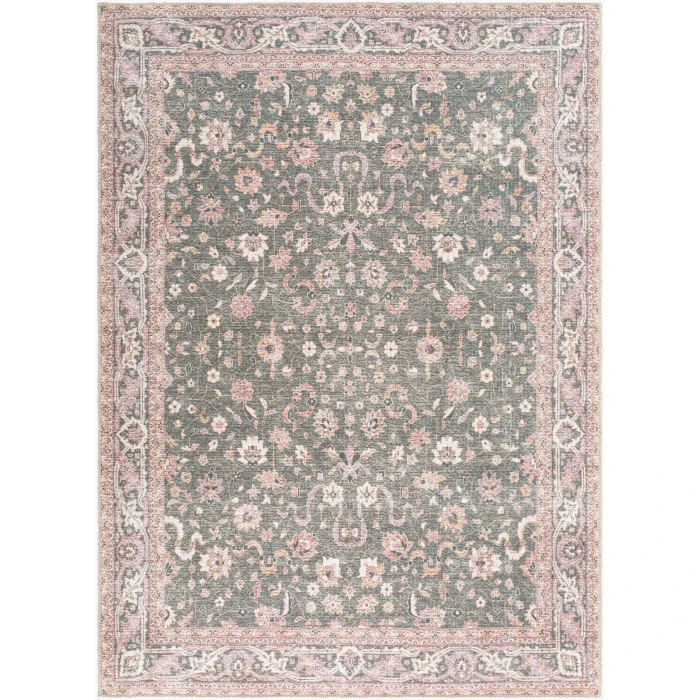 Livabliss Amelie Medium Green AML-2392 8 ft. 10 in. X 12 ft. Rect. Rug
