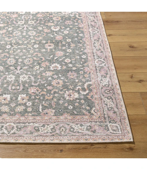 Livabliss Amelie Medium Green AML-2392 2 ft. 7 in. X 7 ft. 10 in. Rect. Rug