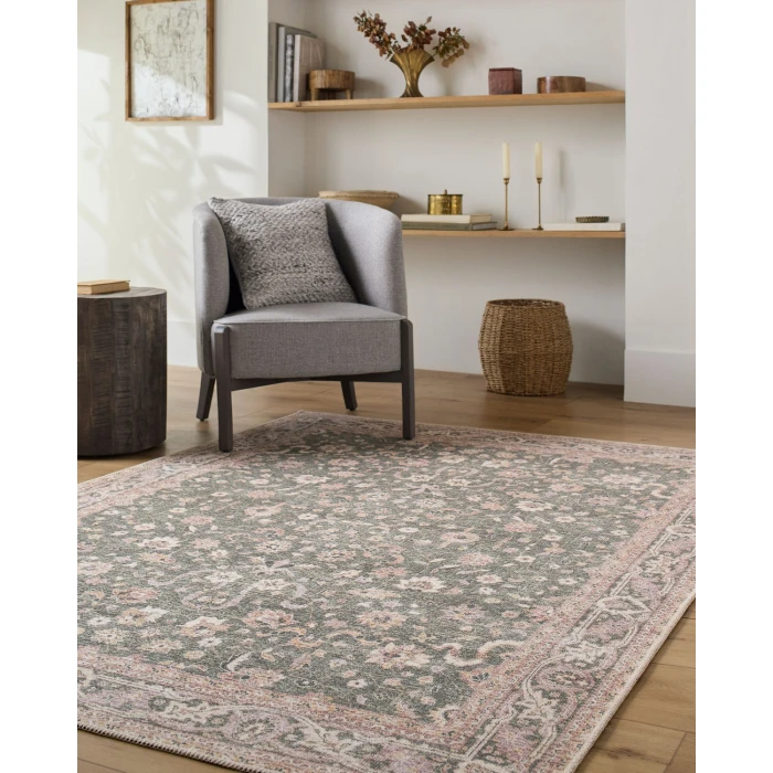 Livabliss Amelie Medium Green AML-2392 8 ft. 10 in. X 12 ft. Rect. Rug