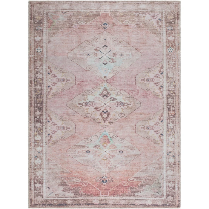 Livabliss Amelie Dusty Pink AML-2402 5 ft. 3 in. X 7 ft. 3 in. Rect. Rug
