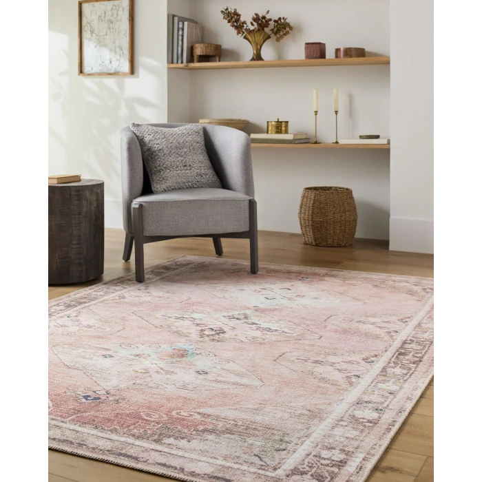 Livabliss Amelie Dusty Pink AML-2402 5 ft. 3 in. X 7 ft. 3 in. Rect. Rug