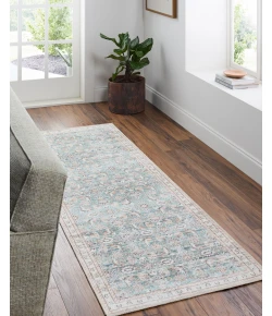 Livabliss Amelie Pale Blue AML-2403 2 ft. 7 in. X 7 ft. 10 in. Rect. Rug