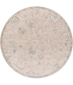 Livabliss Amore AMO2321 Denim Brick Red Area Rug 7 ft. 10 in. Round
