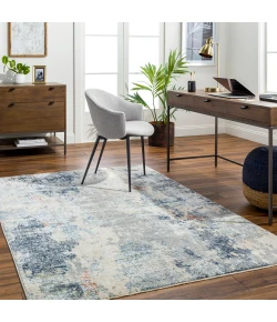 Livabliss Amore AMO2341 Deep Teal Navy Area Rug 2 ft. 6 in. X 8 ft. Runner