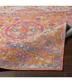 Surya Amsterdam AMS1016 Bright Pink Ivory Area Rug 2 ft. X 3 ft. Rectangle
