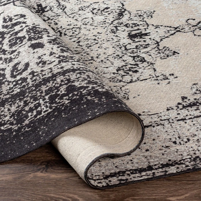 Surya Amsterdam Black AMS-1030 2 ft. X 3 ft. Rect. Rug
