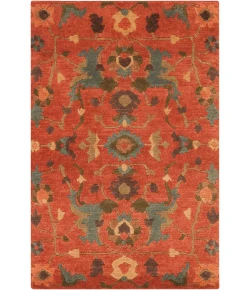Surya Anastacia ANA8411 Rust Aqua Area Rug 2 ft. X 3 ft. Rectangle