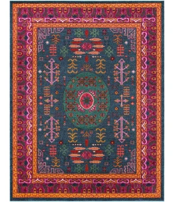 Livabliss Anika ANI1005 Teal Aqua Area Rug 7 ft. 10 in. X 10 ft. 2 in. Rectangle